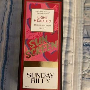Sunday Riley light hearted sunscreen SPF 30